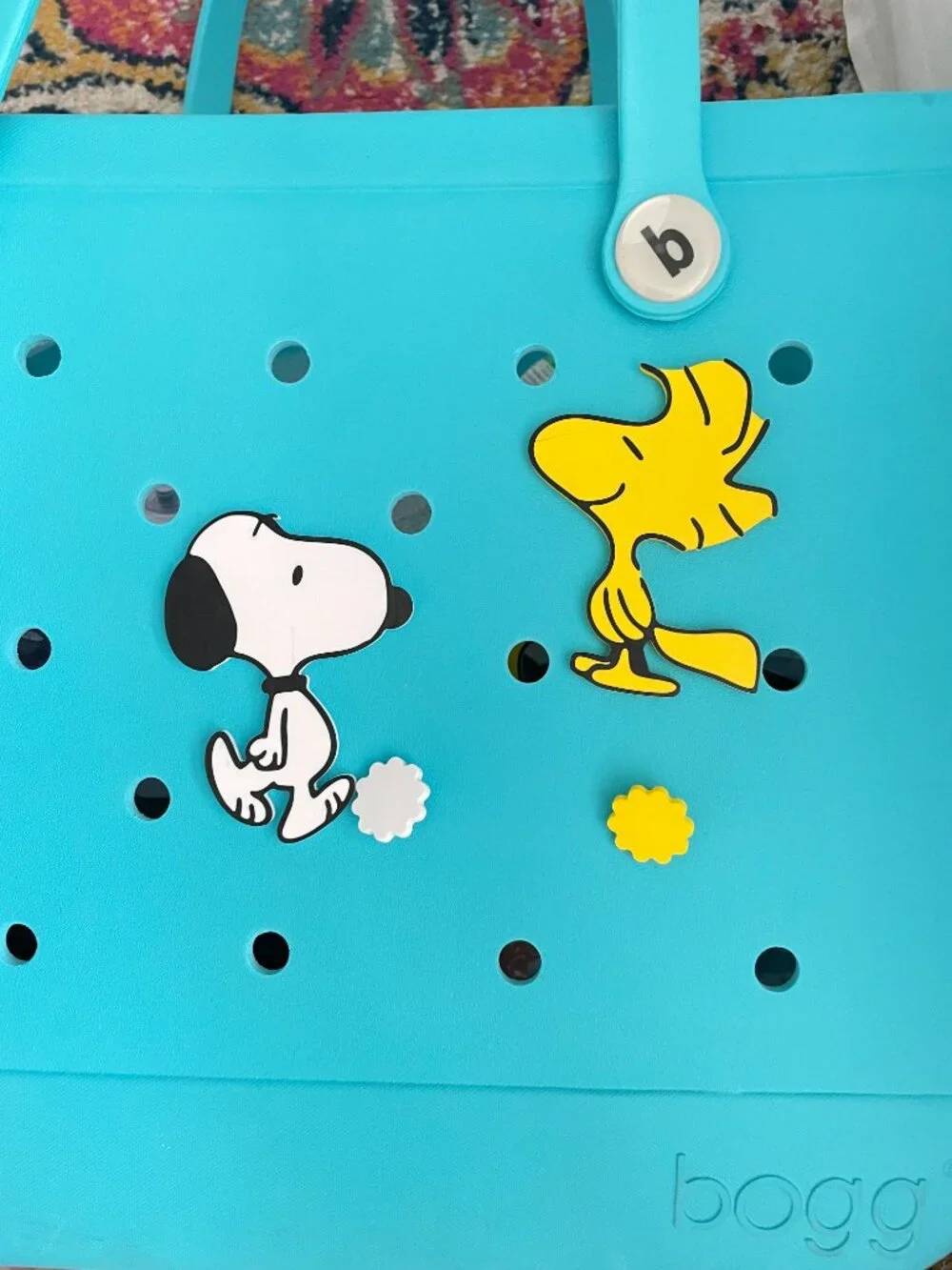 Snoopy and Woodstock Bogg Charms-Retro Bogg Charms-B Stock